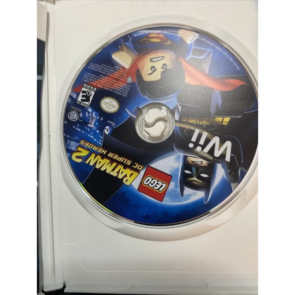 Warner Bros. LEGO Batman 2 DC Super Heroes Nintendo Wii Action Adventure Manual…